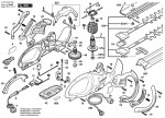 Bosch 3 600 H48 000 Ahs 400-24 T Hedge Trimmer 230 V / Eu Spare Parts